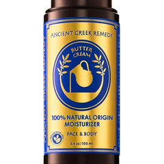 Ancient Greek Remedy Anti Aging Face Moisturizer for Women Organic Face & Body Butter Cream for Dry Skin with Almond, Jojoba, Olive, Rosehip, Vitamin E & Natural Day & Night Cream
