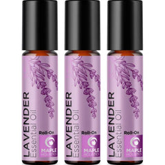 Maple Holistics Essential Oil Roll On - Calming Aromatherapy Oil Roller for Sleep Headaches and Relaxation - Natural Pre-Diluted Sleep Oil for Nighttime Relaxation