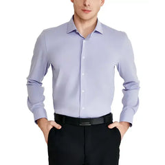 Tallia Men's Slim-Fit Solid Poplin Dress Shirt