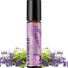 Maple Holistics Essential Oil Roll On - Calming Aromatherapy Oil Roller for Sleep Headaches and Relaxation - Natural Pre-Diluted Sleep Oil for Nighttime Relaxation