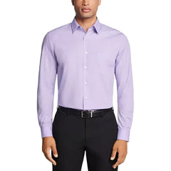 Van Heusen Men's Poplin Dress Shirt, Classic-Fit, Point Collar