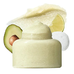 Whipped VEGAN SCRUB 210g (7.40 oz) | Soft as Gelato Texture, Enriched with Ceramide, Shea Butter & Niacinamide | 10x Finer than Sugar Scrubs | for Face & Body