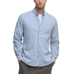 Barbour Men's Nelson Tailored-Fit Solid Button-Down Shirt