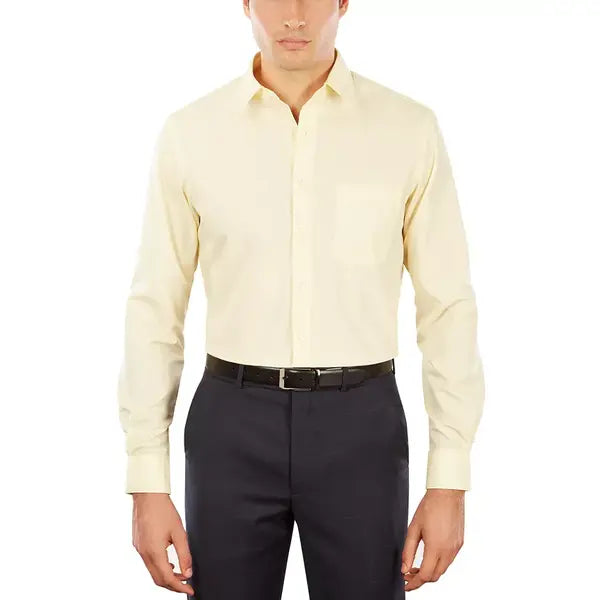 Van Heusen Fitted Men's Poplin Dress Shirt