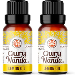 GuruNanda 100% Pure Essential Oils – Natural Undiluted Aromatherapy Oils for Diffusers, Massage & DIY (2 x 0.5 fl oz)