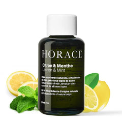 HORACE Men Beard Oil 30ml – Argan Oil Beard Conditioner – Citrus, Vanilla, Woody Scents – Beard Care for All Skin Types