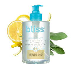 Bliss Lemon & Sage Luscious Hand Wash with Aloe – Hydrating, Refreshing Hand Soap with Coconut Oil & Vitamin B5 – Gently Cleanses Without Drying