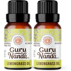 GuruNanda 100% Pure Essential Oils – Natural Undiluted Aromatherapy Oils for Diffusers, Massage & DIY (2 x 0.5 fl oz)