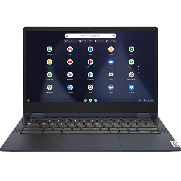 Lenovo Flex 5 Chromebook 13.3” Full HD 2-in-1 Touchscreen Laptop (Intel Core i3, 8GB RAM - 128GB SSD) (82M70001UX) - Abyss Blue