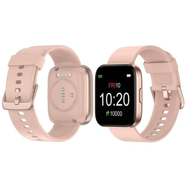 Letsfit Iw1 Bluetooth Smart Watch (compatible With Ios, Android) Pink / Gold