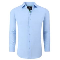 Tom Baine Men's Performance Stretch Solid Button Down Shirt