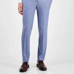 Calvin Klein Men's Slim-Fit Wool-Blend Stretch Suit Pants
