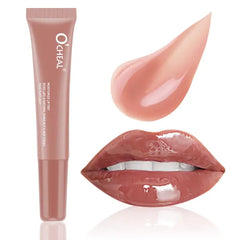 O'CHEAL Lip Gloss for Women, Hydrating Tinted Lip Balm, Natural Glossy Sheer Lip Stain, Lightweight, Plumping, Non Sticky, Long-Lasting, Anti-Wrinkle Lip Butter, Cruelty-Free & Vegan