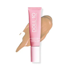 DOLL 10 TCE Liquid Filter – CC Cream - Liquid Foundation - Lightweight Tinted Moisturizer & Skin Tint - Blurs Pores & Fine Lines - Vegan - Clean Makeup