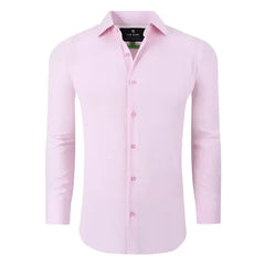 Tom Baine Men's Performance Stretch Solid Button Down Shirt