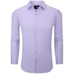 Tom Baine Men's Performance Stretch Solid Button Down Shirt