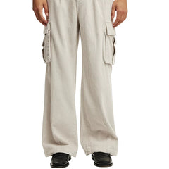 COTTON ON Men's Baggy Pleat Cargo Pant