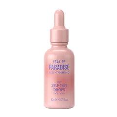 Isle of Paradise Self Tanning Face & Body Drops Self Tanner Drops for a Natural Bronze, Long lasting Tan, Fragrance Free & Dermatologist Approved, 1.01 fl. oz