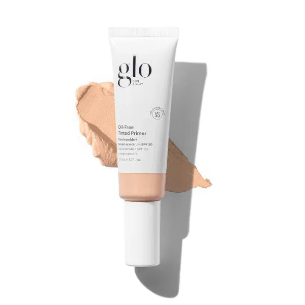 Glo Skin Beauty Oil-Free Tinted Primer SPF 30 – 4-in-1 Mineral Foundation Primer with Sheer Coverage (Multiple Shades)