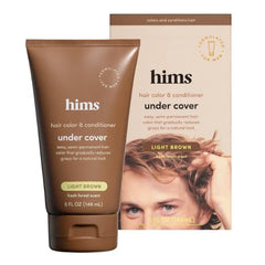 hims Under Cover Color & Conditioner for Men - Semi Permanent, Moisturizes, Blends Grays, Fresh Forest Scent - 5 fl oz