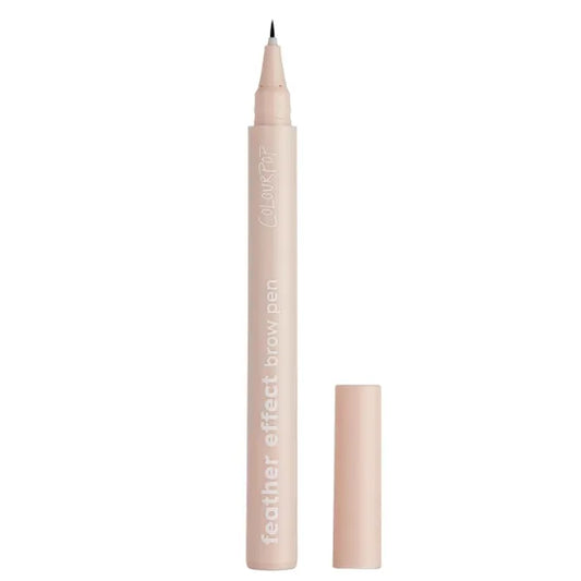 ColourPop Feather Effect Brow Pen - Eyebrow Pen with a Micro-Fine Tip & All Day Wear - Smudge-Free, Water-Resistant Formula for Fuller, Natural-Looking Brows - (0.03 oz)