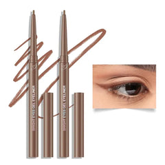 KYDA 2 Pcs Gel Eyeliner Pencil, Smooth Creamy Matte Eyeliner, Retractable Crayon Eye Liner, Lasting Ultra-Pigmented, Waterproof Smudge-proof