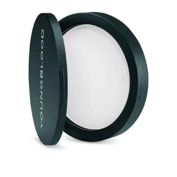 Youngblood Pressed Mineral Rice Setting Powder| Rice Pressed Face Powder Setting Translucent Blurring Finishing Long Lasting Baking Primer Matte | Vegan, Cruelty Free
