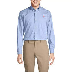 Lands' End Men's Traditional Fit Button down Collar Dress Shirt