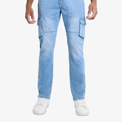 XRAY Men's Slim Fit Stretch Cargo Jeans
