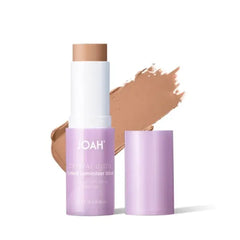 JOAH Crystal Glow Tinted Luminizer Stick, Multitasking Korean Makeup Highlighter and Bronzer Stick, Customizable Formula for a Natural Glow, Peptide Infused