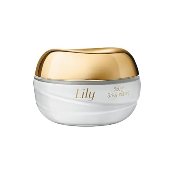 O BOTICARIO Lily Satin Hydrating Body Cream, 24 Hour Fragranced Body Butter for Dry Skin, 8.8 Ounce Luxurious whipped shea butter texture for 48 hour hydration. Richer and more fragrant than standard daily body lotions.