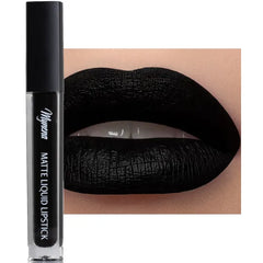 Mynena Liquid Matte Lipstick Long-Lasting Waterproof | Lightweight Comfortable Non-Drying | High Pigment Intense Color Lip Stain | Paraben-Free Talc-Free Vegan & Cruelty-Free
