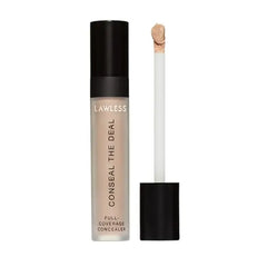 LAWLESS Conseal The Deal Lightweight Longwear Everyday Concealer with Antioxidants and Caffeine to Reduce Dark Circles and Puffiness. Long-Wearing and Self-Setting, Silicone Free 5 ml.