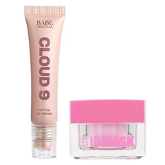 Babe Original Babe Glow Fragrance Free Lip Sleeping Mask for Softer Lips, Hyaluronic Acid & Antioxidant Infused for Smoother, Moisturized Lips, Unscented