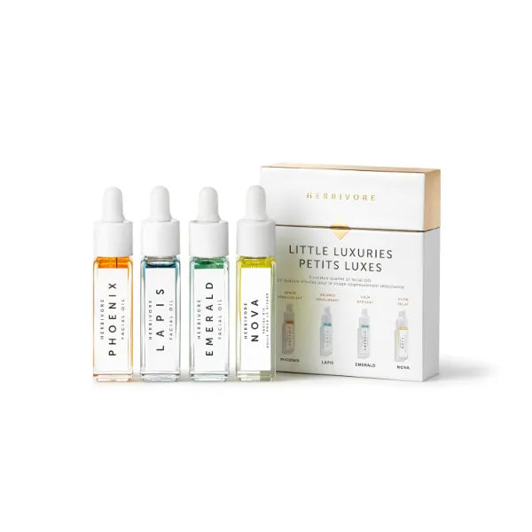 HERBIVORE Minis Gift Set | Best Skincare Collection Plant-based, Vegan, Cruelty-free