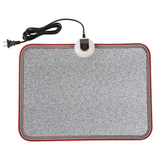 Livtribe AC 110V Heated Floor Mat - Electric Foot Warmer for Office & Home