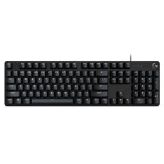 Logitech G413 Mechanical Gaming Keyboard, Silver(920-008476) - Silver white