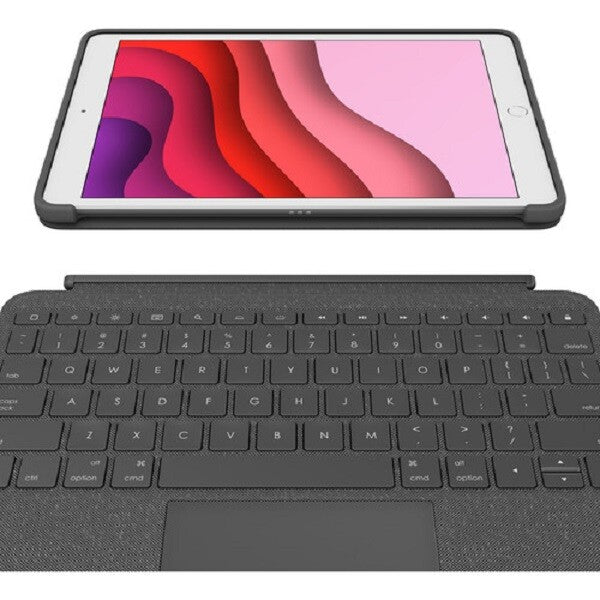 Logitech Combo Touch Keyboard Case For iPad (7, 8 &amp; 9th Gen) (920-009608) Graphite