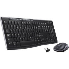 Logitech Combo Wireless Keyboard & Mouse (920-008971) - Black