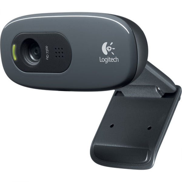 Logitech C270 HD Webcam (960-000694) Black
