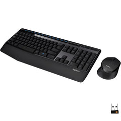 Logitech MK345 Wireless Keyboard &amp; Optical Mouse (920-006481) - Black