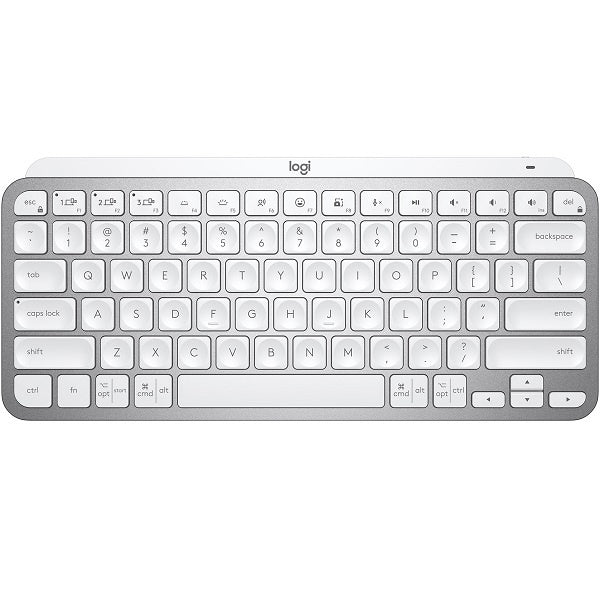 Logitech MX Keys Mini Wireless Keyboard (920-010473) - Pale Gray