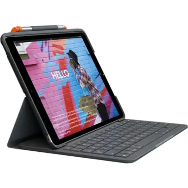 Logitech Slim Folio for iPad Air (3rd generation) Wireless Keyboard (920-009489)-black