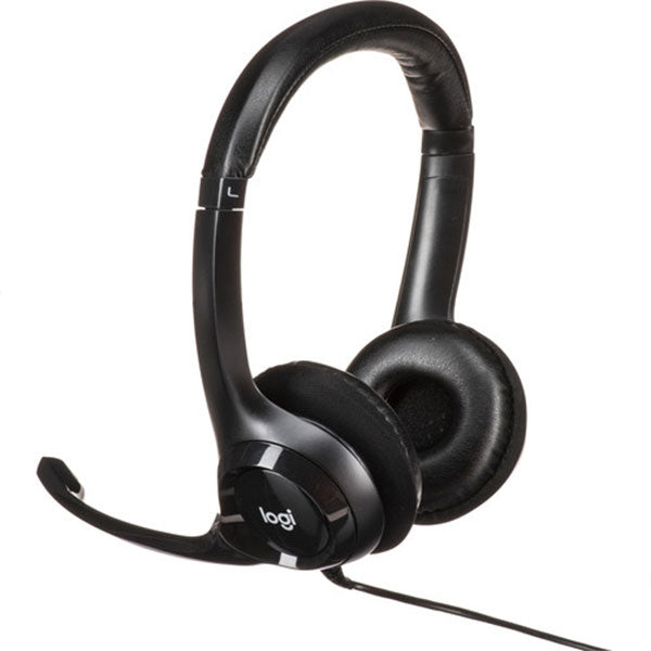 Logitech H390 USB Headset Computer (981-000014) Black