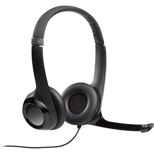 Logitech H390 USB Headset Computer (981-000014) Black
