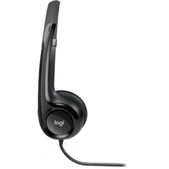 Logitech H390 USB Headset Computer (981-000014) Black