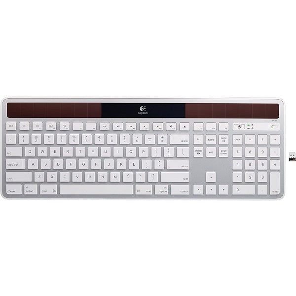 Logitech Wireless Solar Keyboard K750 For Mac (920-003677) - Silver