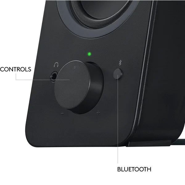 Logitech Z207 Bluetooth Computer Speaker (980-001294) - Black