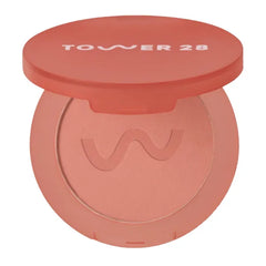 Tower 28 GetSet Matte Powder Blush for Cheeks - 12-Hour Setting Blush Powder for Smooth, Blurred Skin, Talc-Free, Sweat-Proof Face Blushes, Makeup for Sensitive Skin