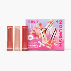 Innisfree Dewy Tint Lip Balm with Hyaluronic Acid & Ceramides, Korean Hydrating Tinted Balm